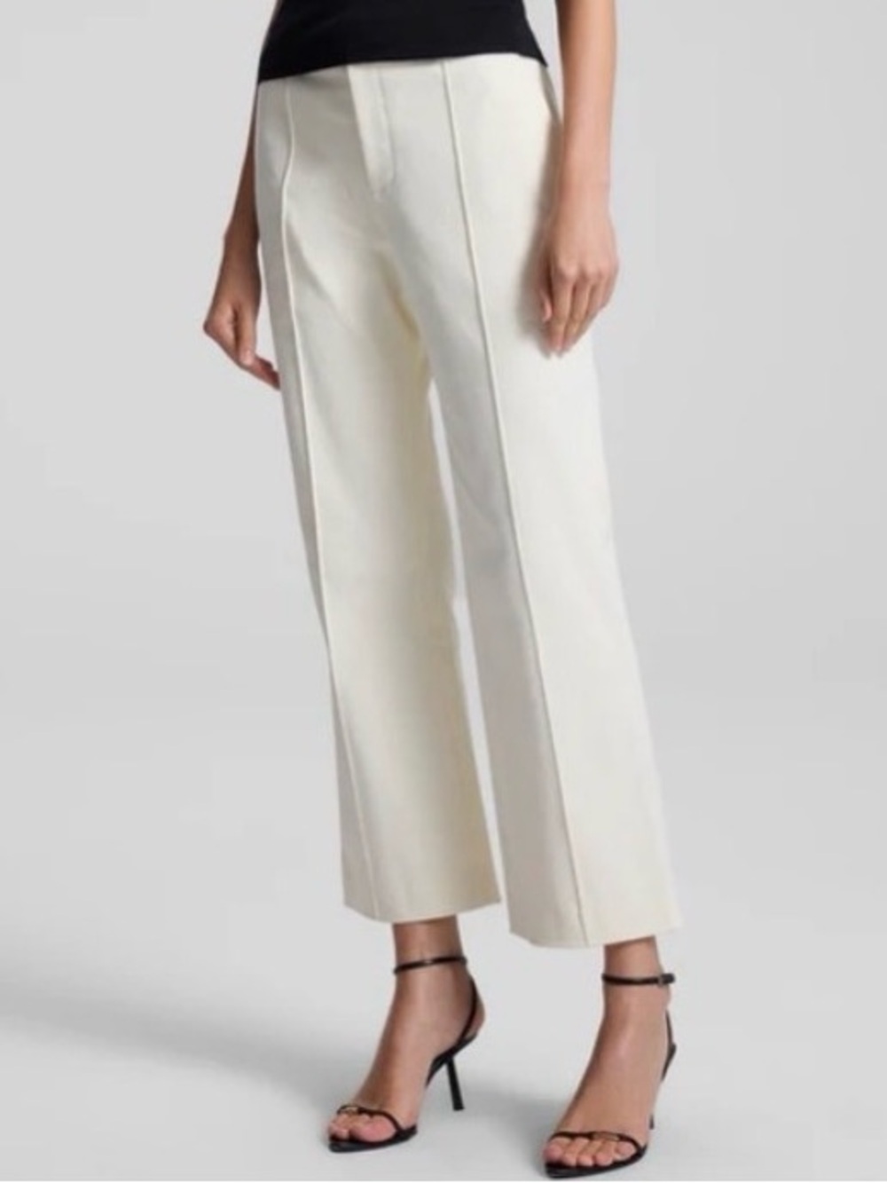 A.L.C. Cropped Kick Flare Jay Pants | Bone | Size 4 | NWOT
